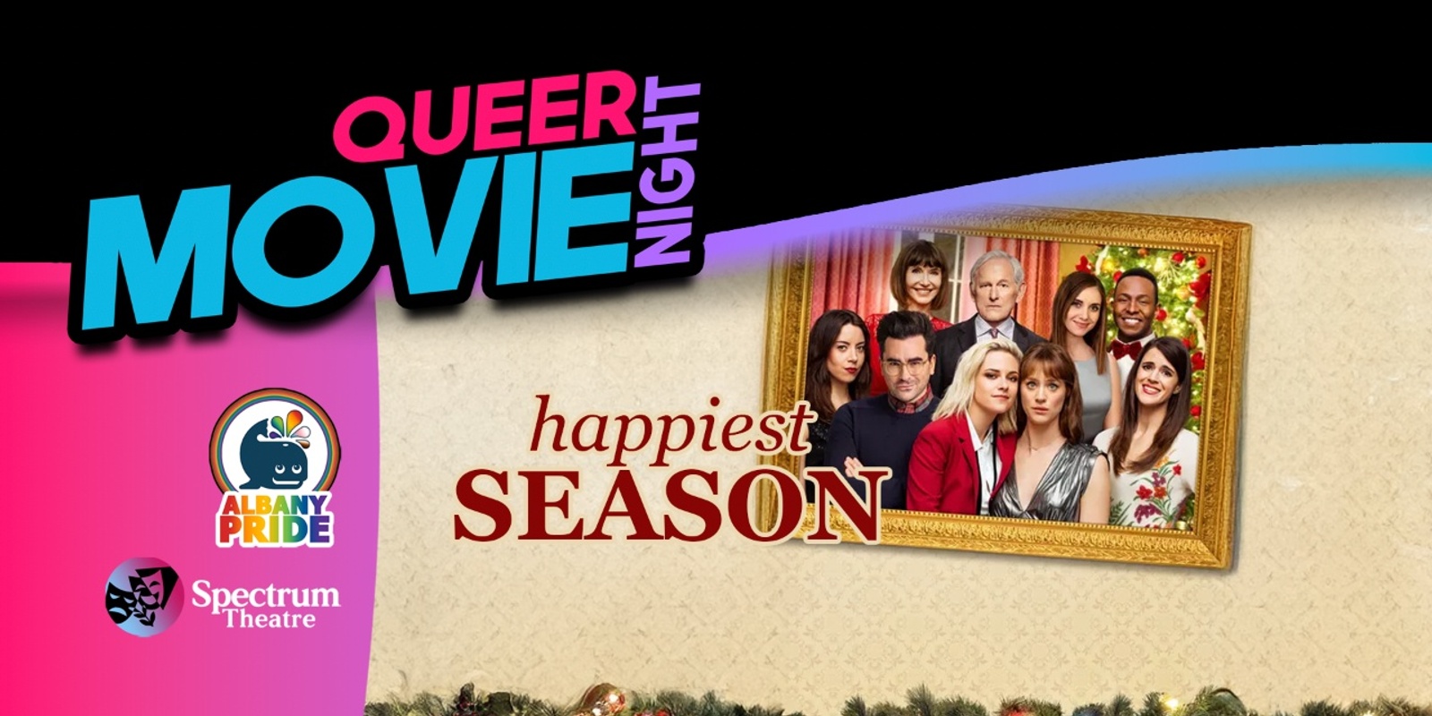 Banner image for Albany Pride Film Night – Happiest Season