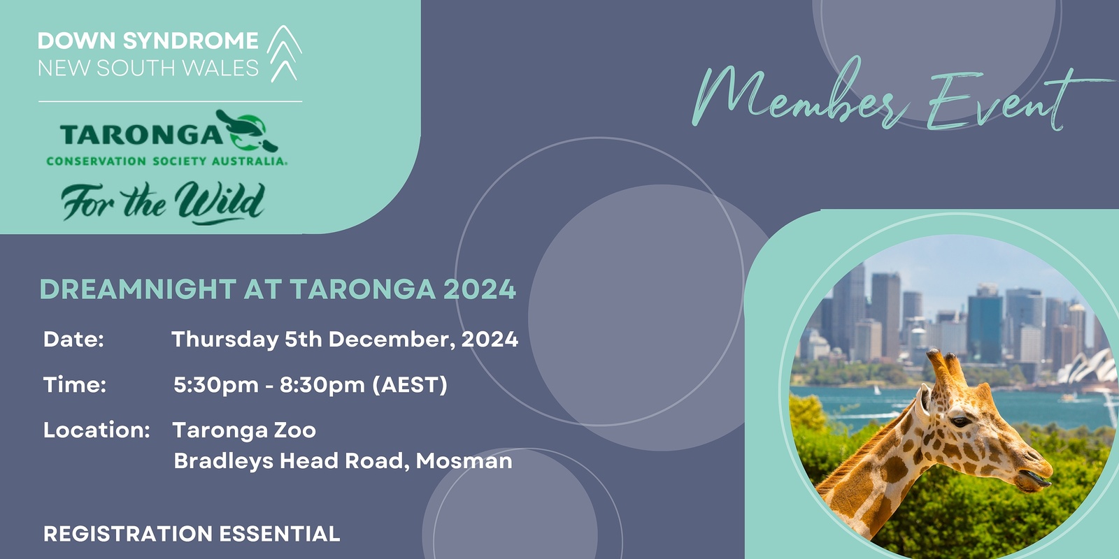 Banner image for 2024 Dreamnight at Taronga Zoo