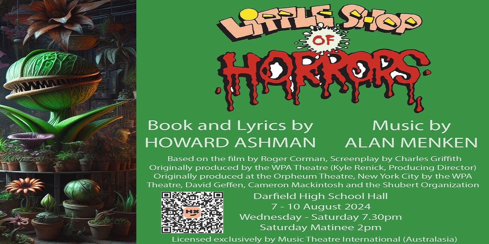 Banner image for Little Shop of Horrors