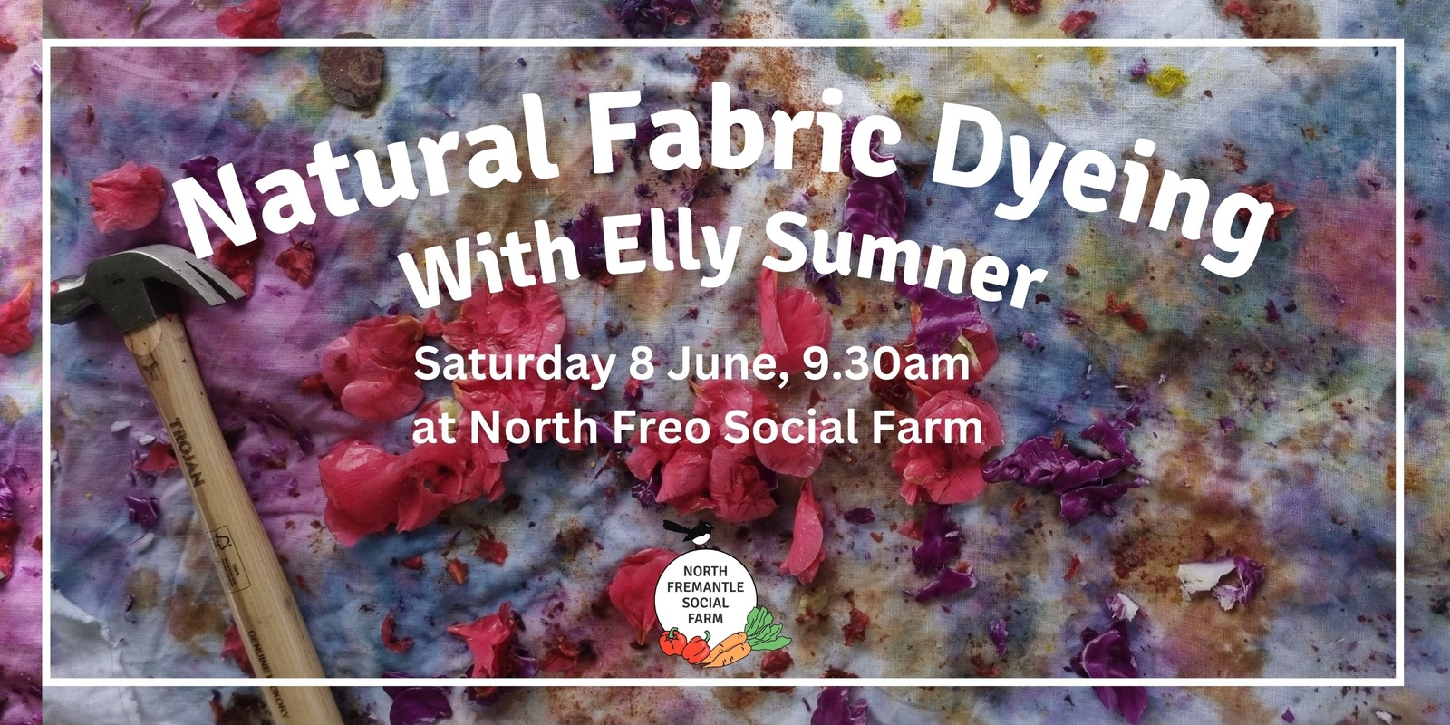 Banner image for Natural Fabric Dyeing with Elly Sumner