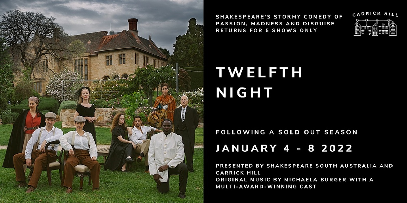 Banner image for Twelfth Night