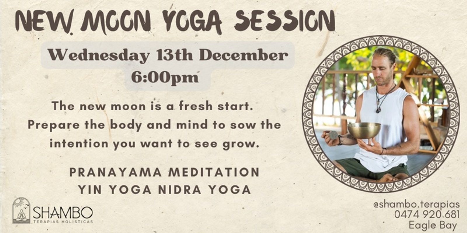 Banner image for New Moon Yoga Session 
