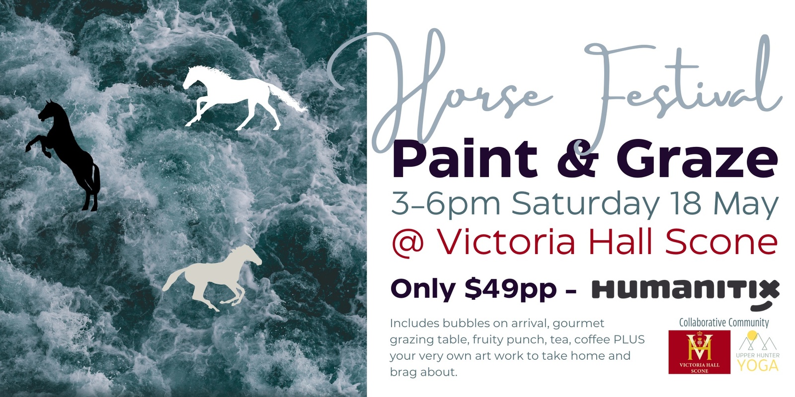 Banner image for Scone's Own Paint & Graze: Horse Festival Theme