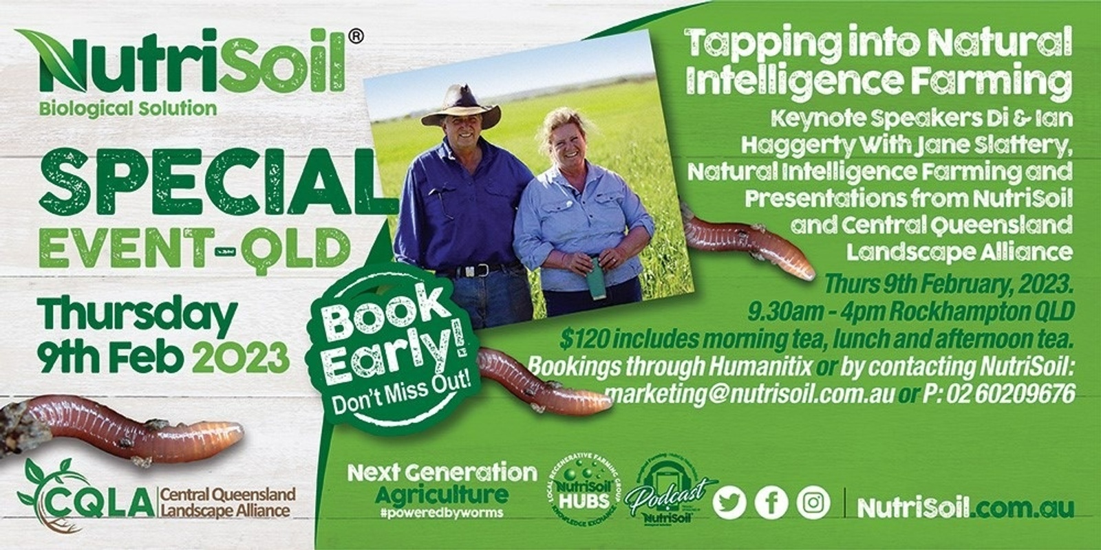 Banner image for NutriSoil Special Event - Tapping into Natural Intelligence (QLD)