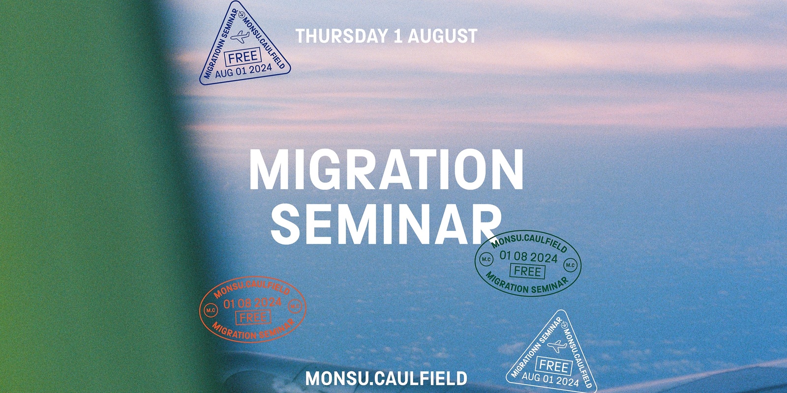 Banner image for Free Migration Seminar — MONSU Caulfield