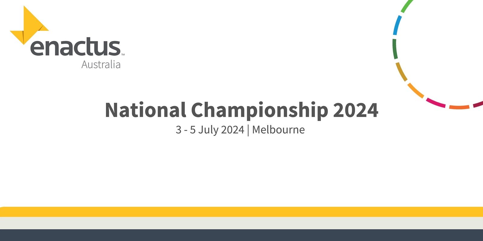 Banner image for Enactus Aus National Championship 2024 - delegates, judges, general public registrations