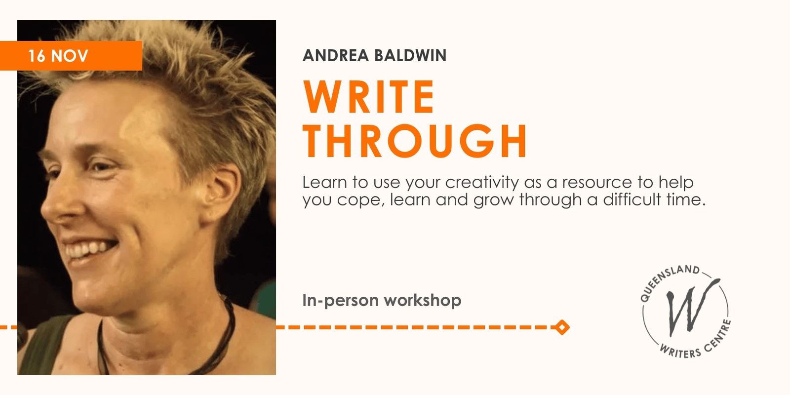 Banner image for Write Through with Andrea Baldwin