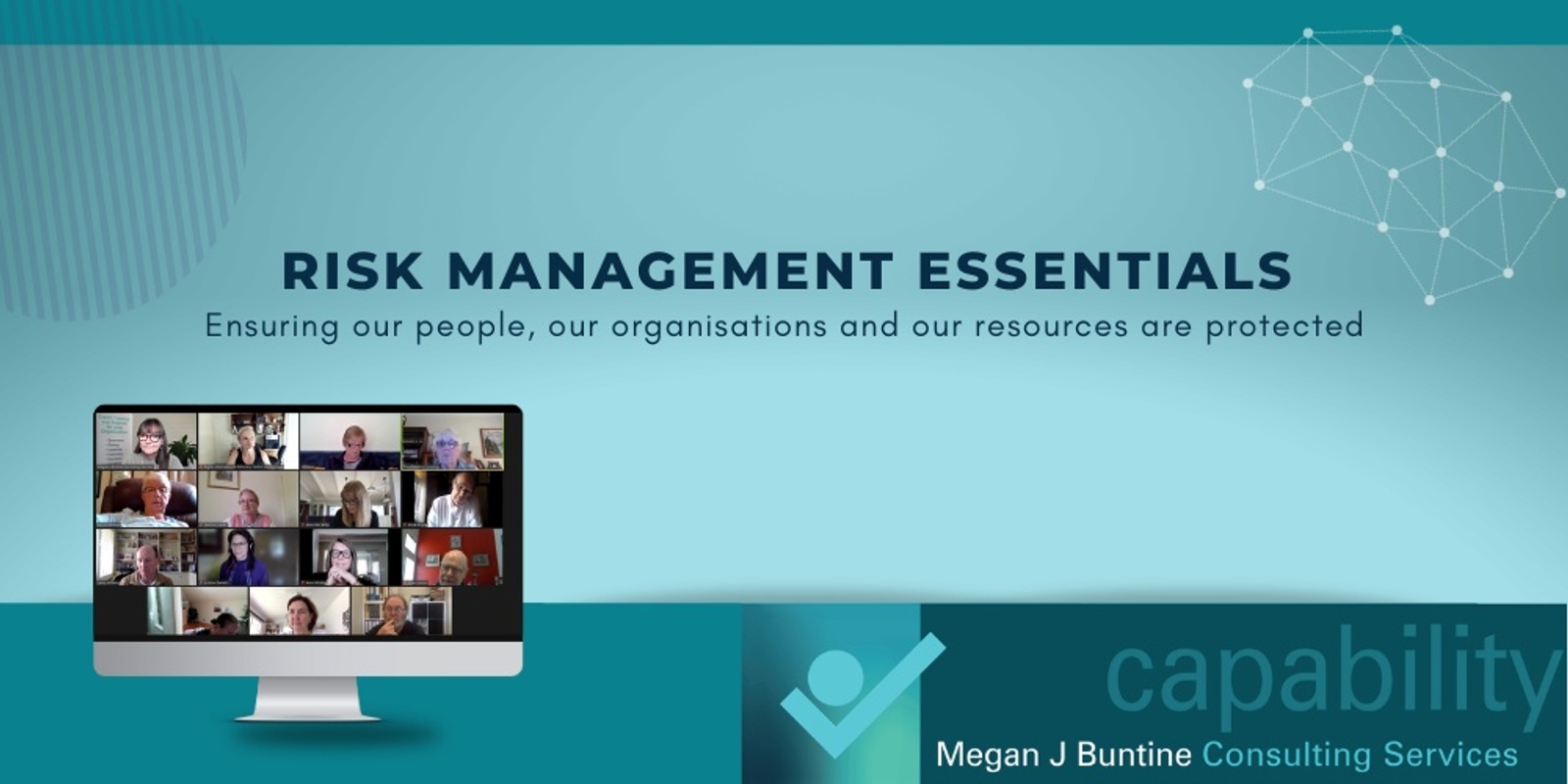 Banner image for Risk Management Essentials - August 2024