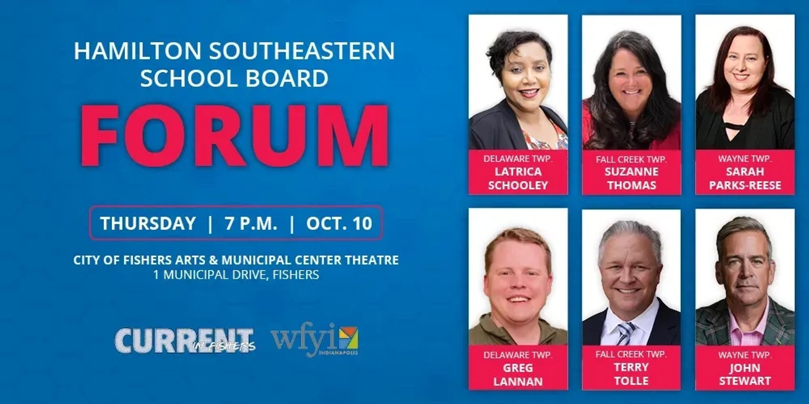 Banner image for Hamilton Southeastern School Board Candidate Forum