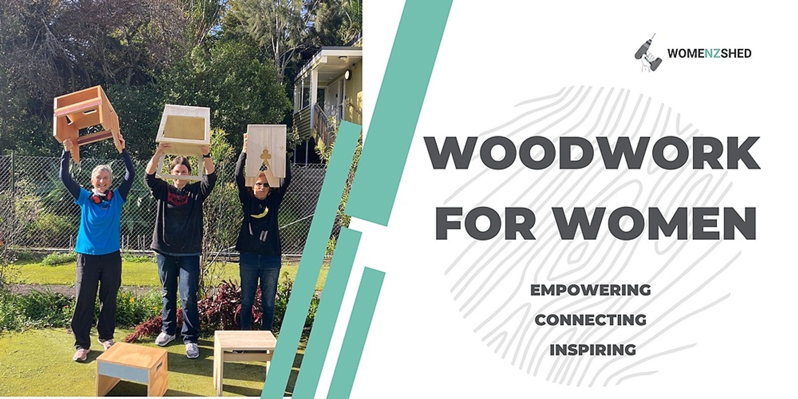 Banner image for Wood Workshop - Design & Build a 'Cool Stool' (Thursday Eve Series) by WomenzShed