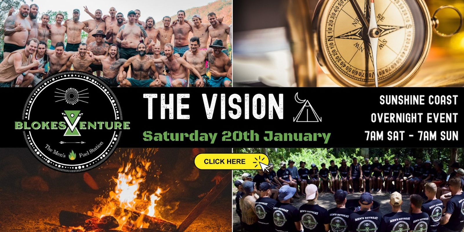 Banner image for "The VISION" BLOKESVENTURE Overnighter January 2024
