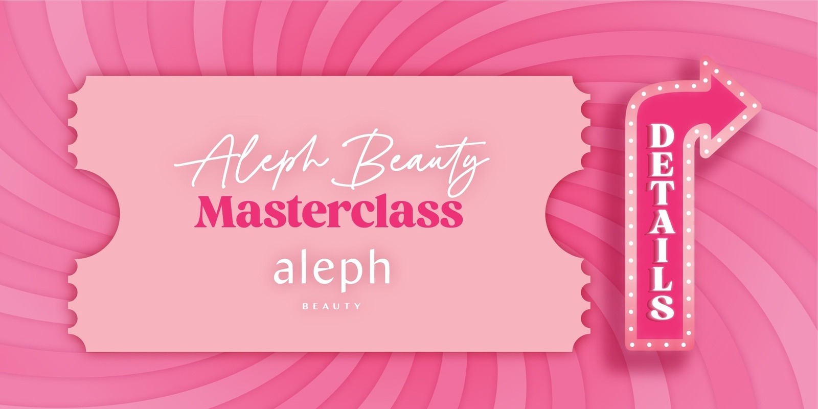 Aleph Beauty Masterclass with Founder Emma Peters	