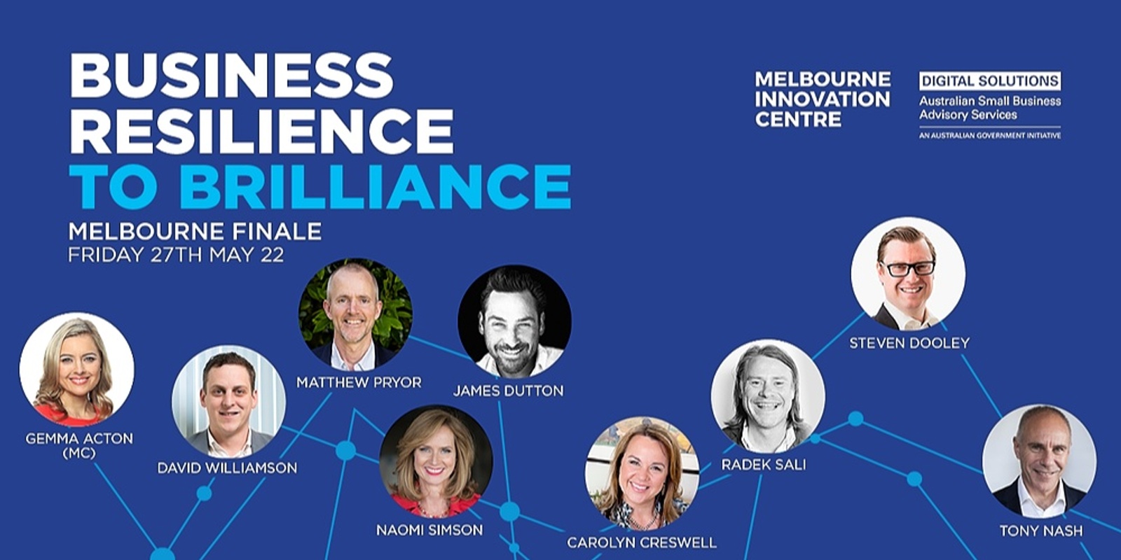 Banner image for Melbourne Finale | Business Resilience to Brilliance