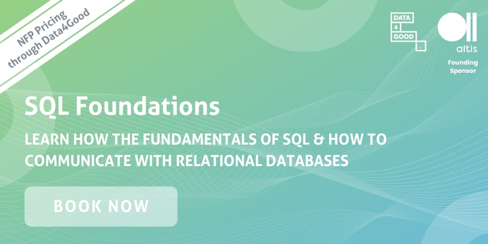 Banner image for SQL Foundations Public Training with Altis Consulting