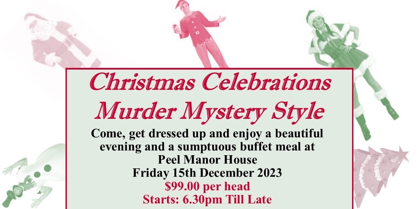 Banner image for Christmas Capers Murder Mystery