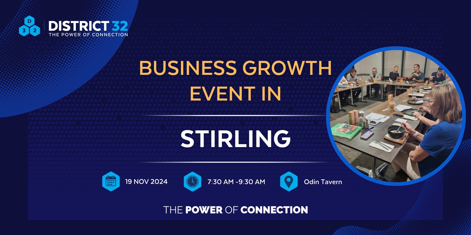 Banner image for District32– Business Networking Perth- Stirling (Balcatta)  - Tue 19 Nov