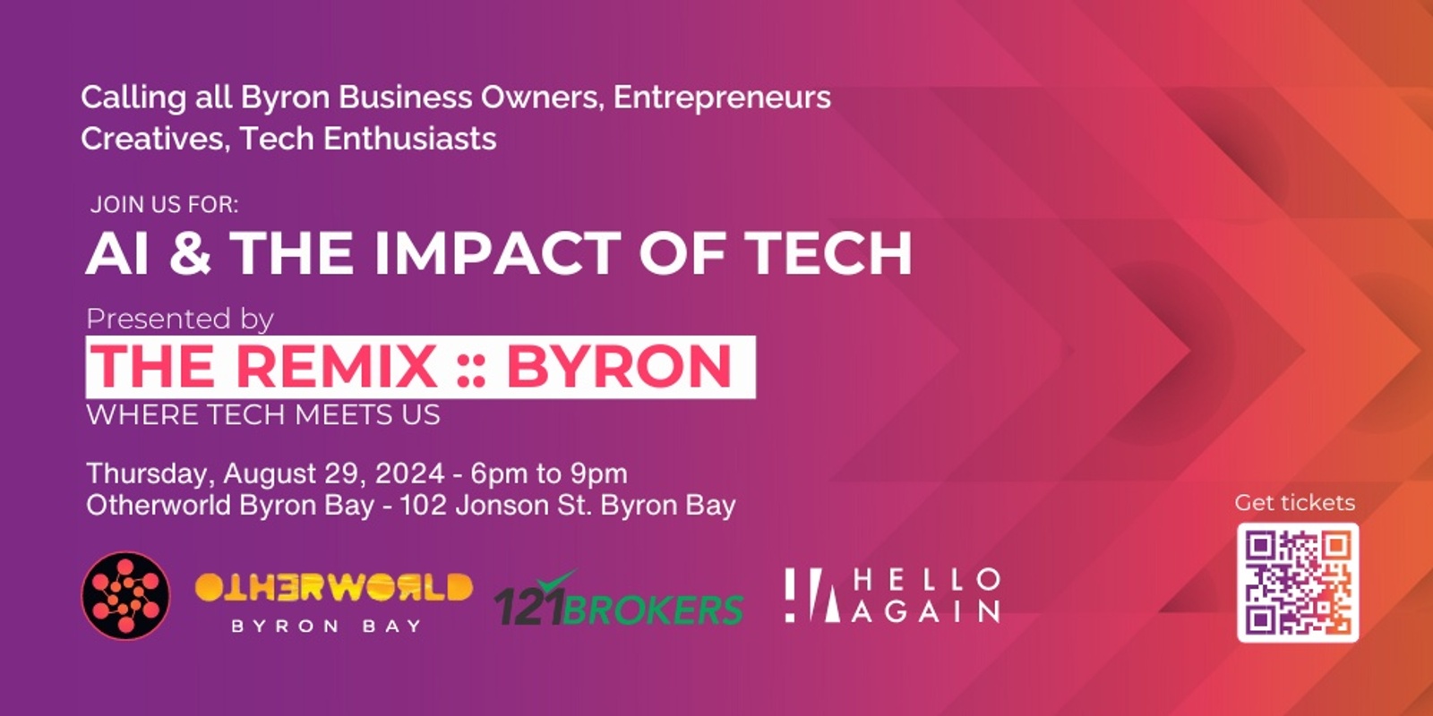 Banner image for AI & the impact of tech - THE REMIX :: BYRON