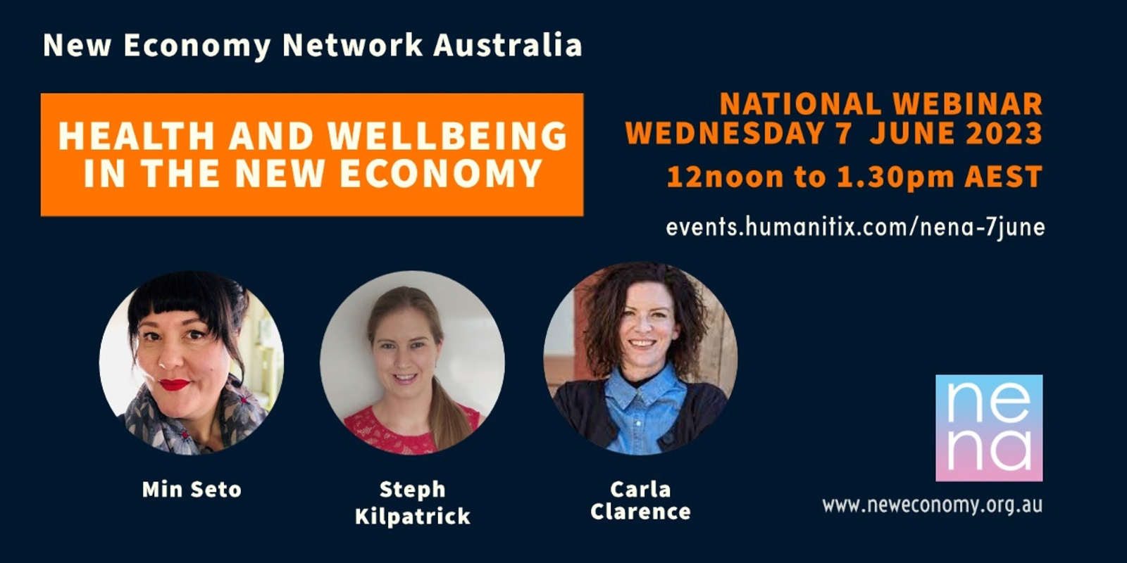 Banner image for Health and wellbeing in the new economy