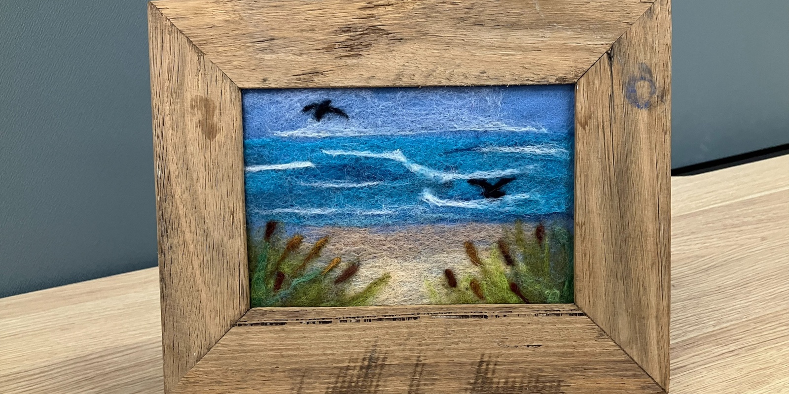 Banner image for Dry Felting 101: Summer Beach with Heather