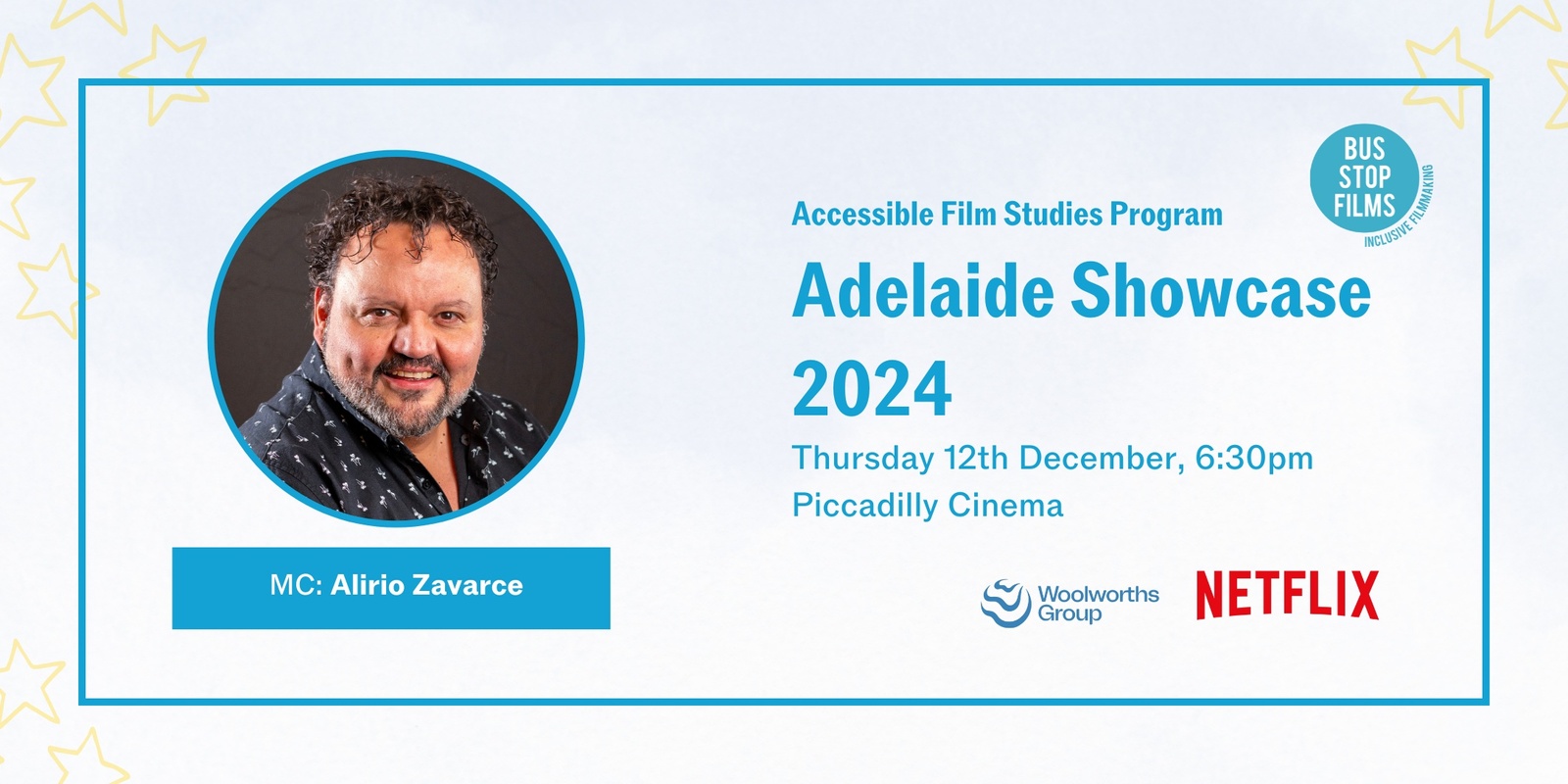 Banner image for Bus Stop Films Adelaide Showcase 2024