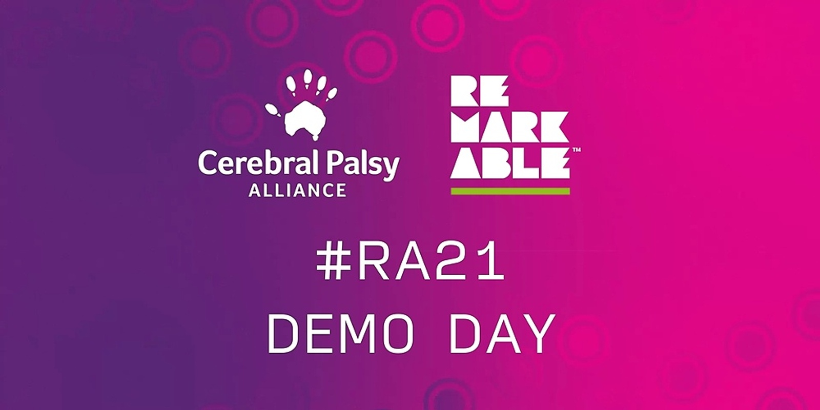 Banner image for #RA21 Demo Day