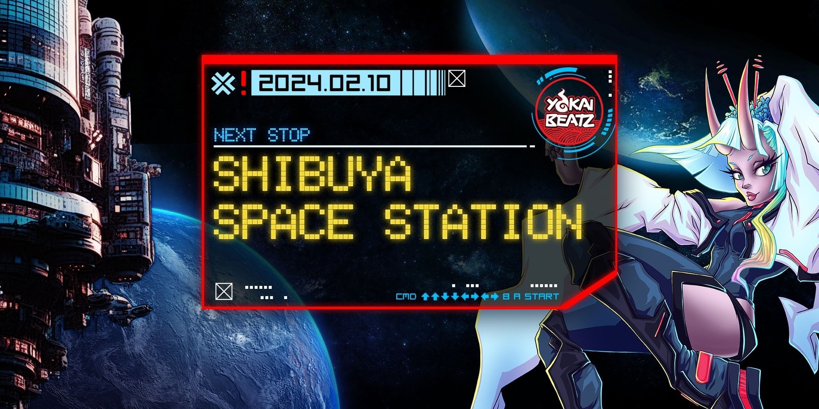 Banner image for Yokai Beatz - Shibuya Space Station