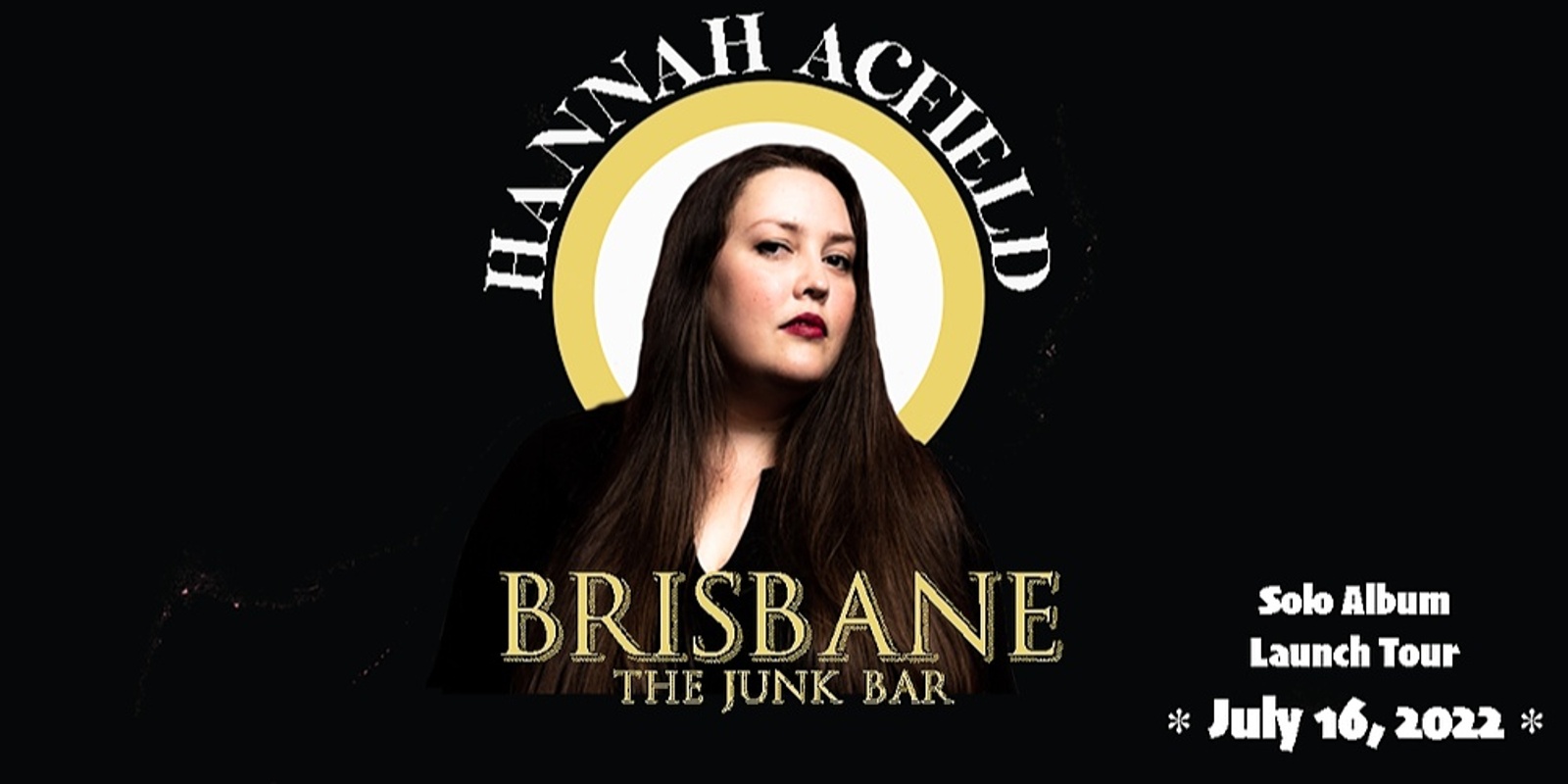 Banner image for Hannah Acfield 'No Light Without Shade' Solo Tour - The Junk Bar w/ Bern & Bob