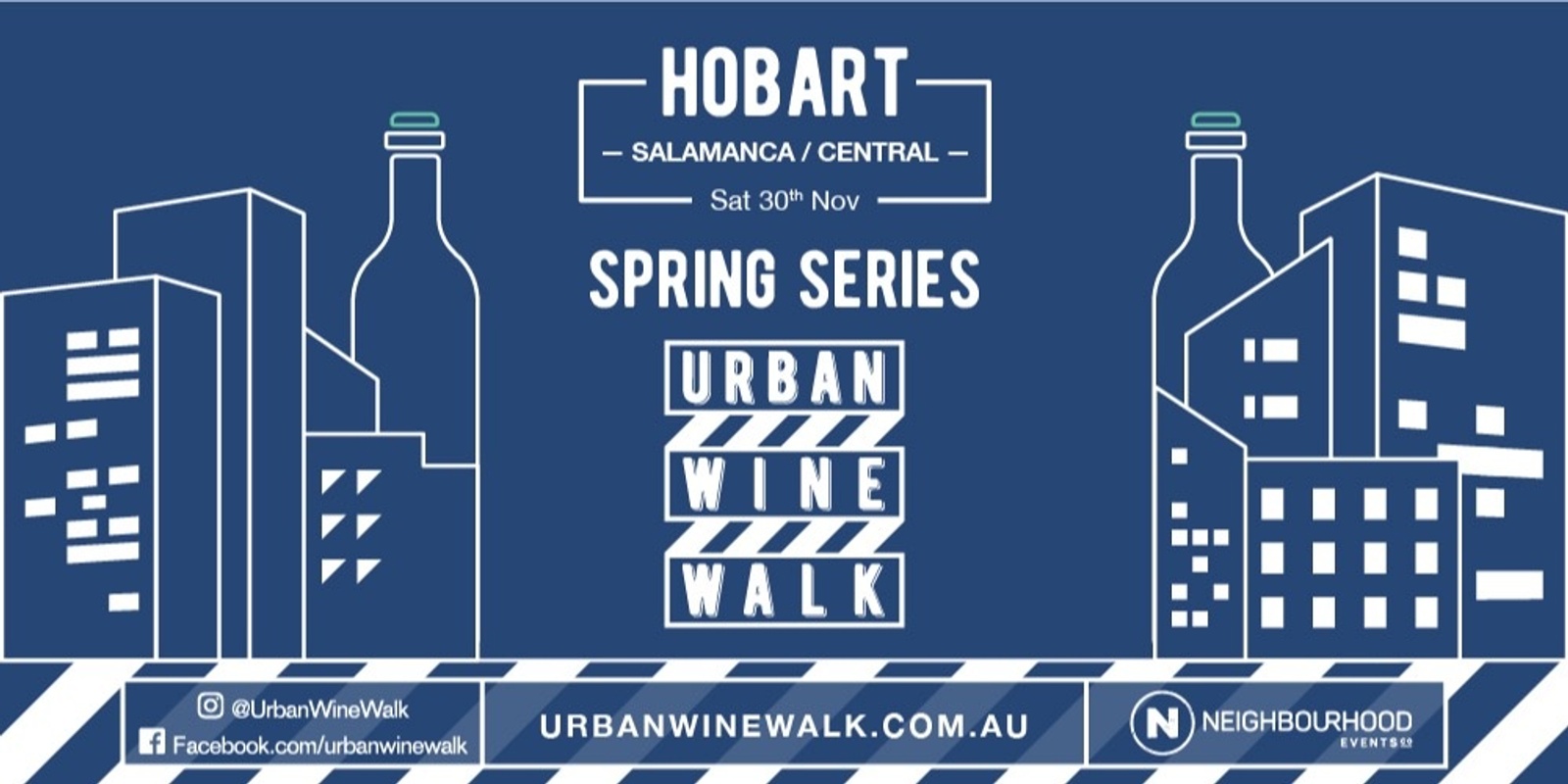 Banner image for Urban Wine Walk Hobart (Salamanca / Central)