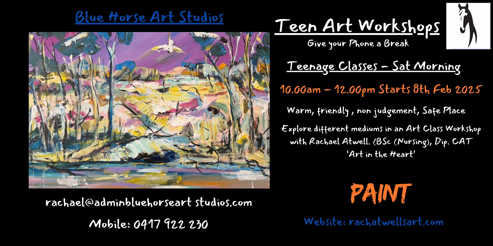 Banner image for Art Workshop for Teens 