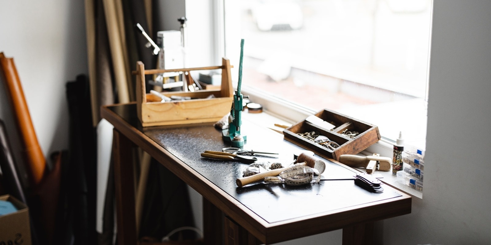 Banner image for Leather Tote Bag Making Workshop