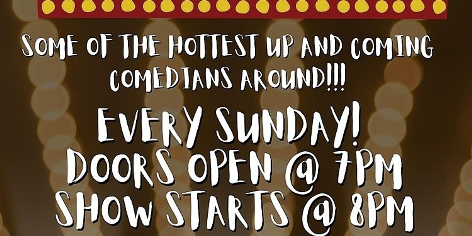 Banner image for Sunday FREE Comedy Showcase at Krackpots Comedy Club