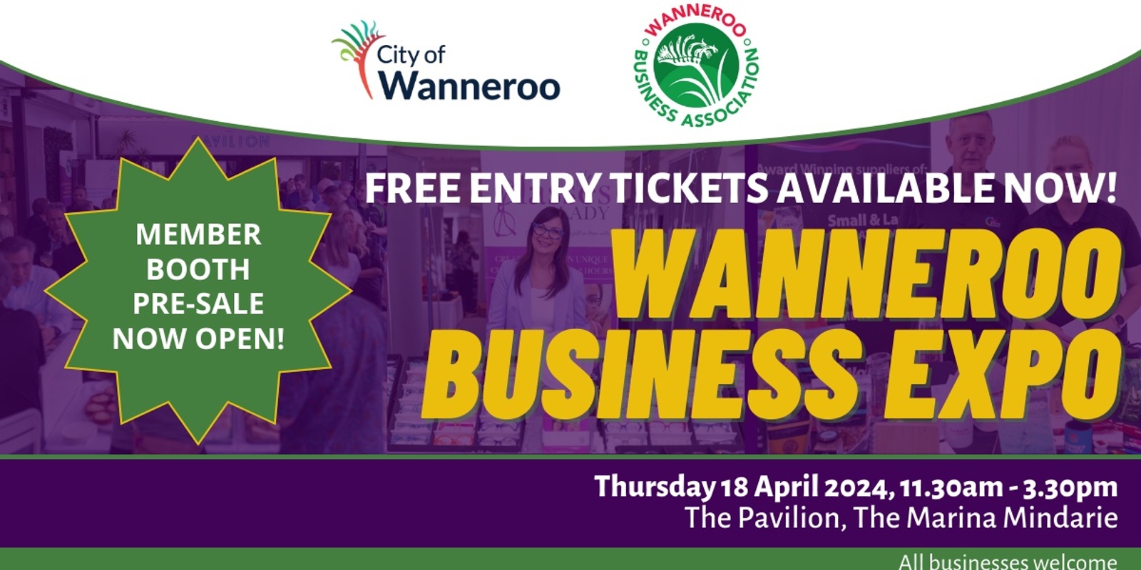 Banner image for Wanneroo Business Expo 2024