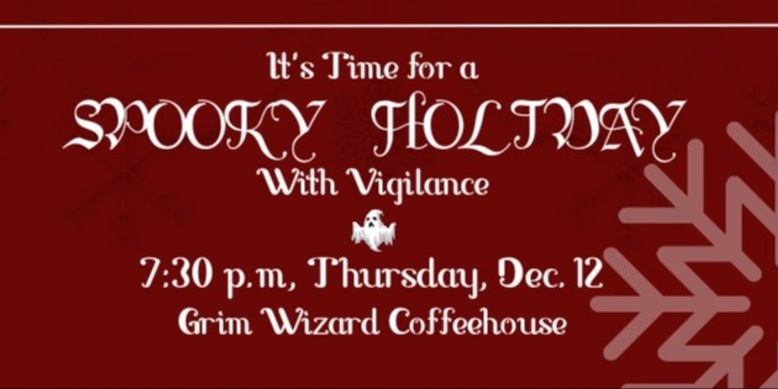 Banner image for Spooky Holiday with Vigilance