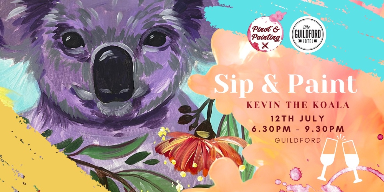 Banner image for Kevin the Koala - Sip & Paint @ The Guildford Hotel