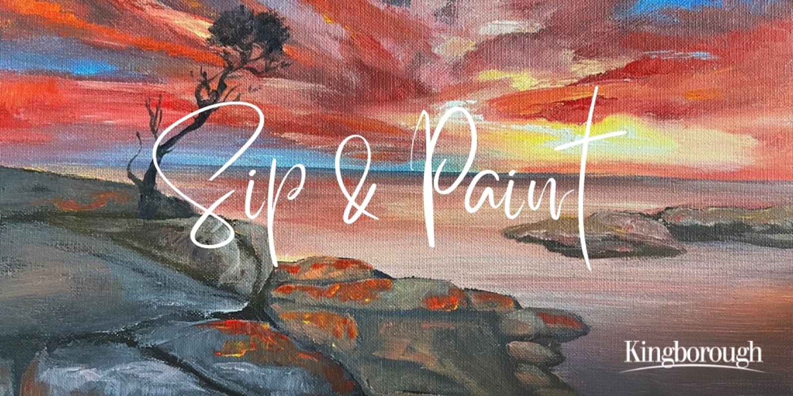 Banner image for Sip and Paint: Bay of Fires