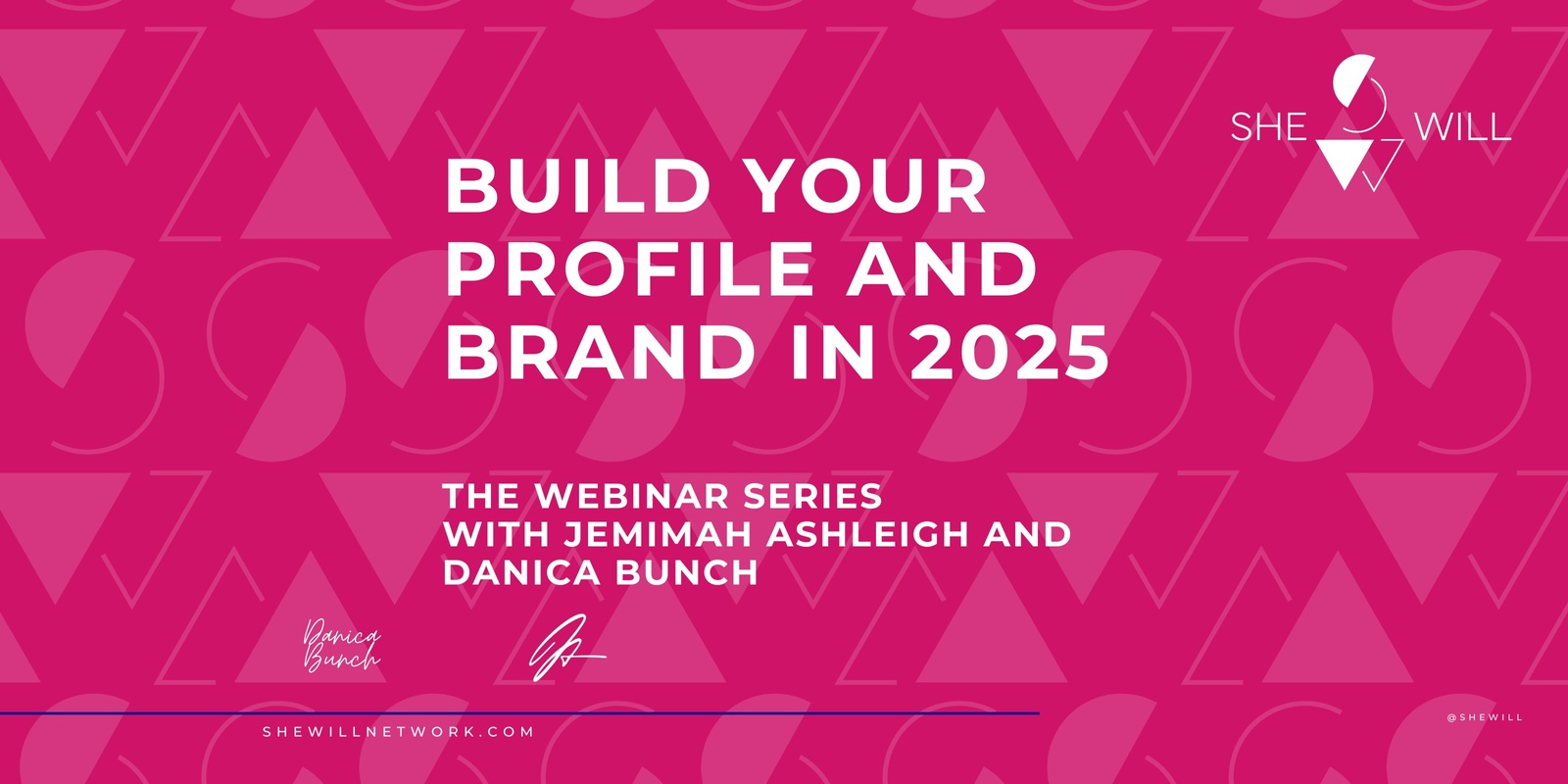 Banner image for  How To Build a Profile in 2025 - with Jemimah Ashleigh and Danica Bunch 