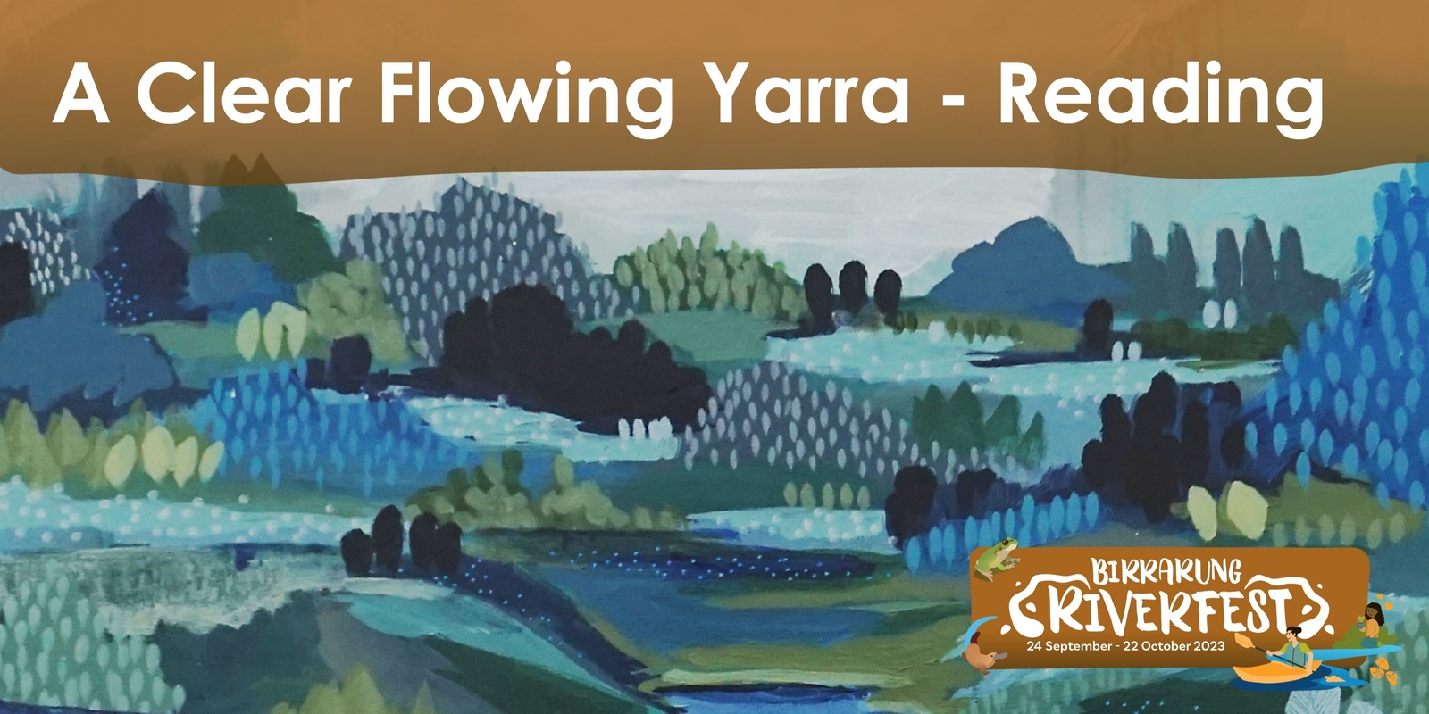 Banner image for A Clear Flowing Yarra - In conversation with nature writer Harry Saddler