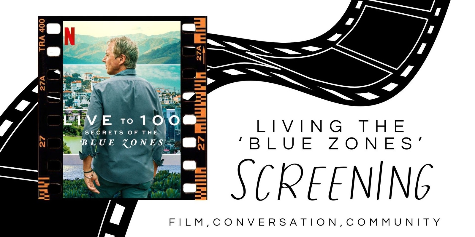 Banner image for Living the “Blue Zones”: Film, Conversation, and Community