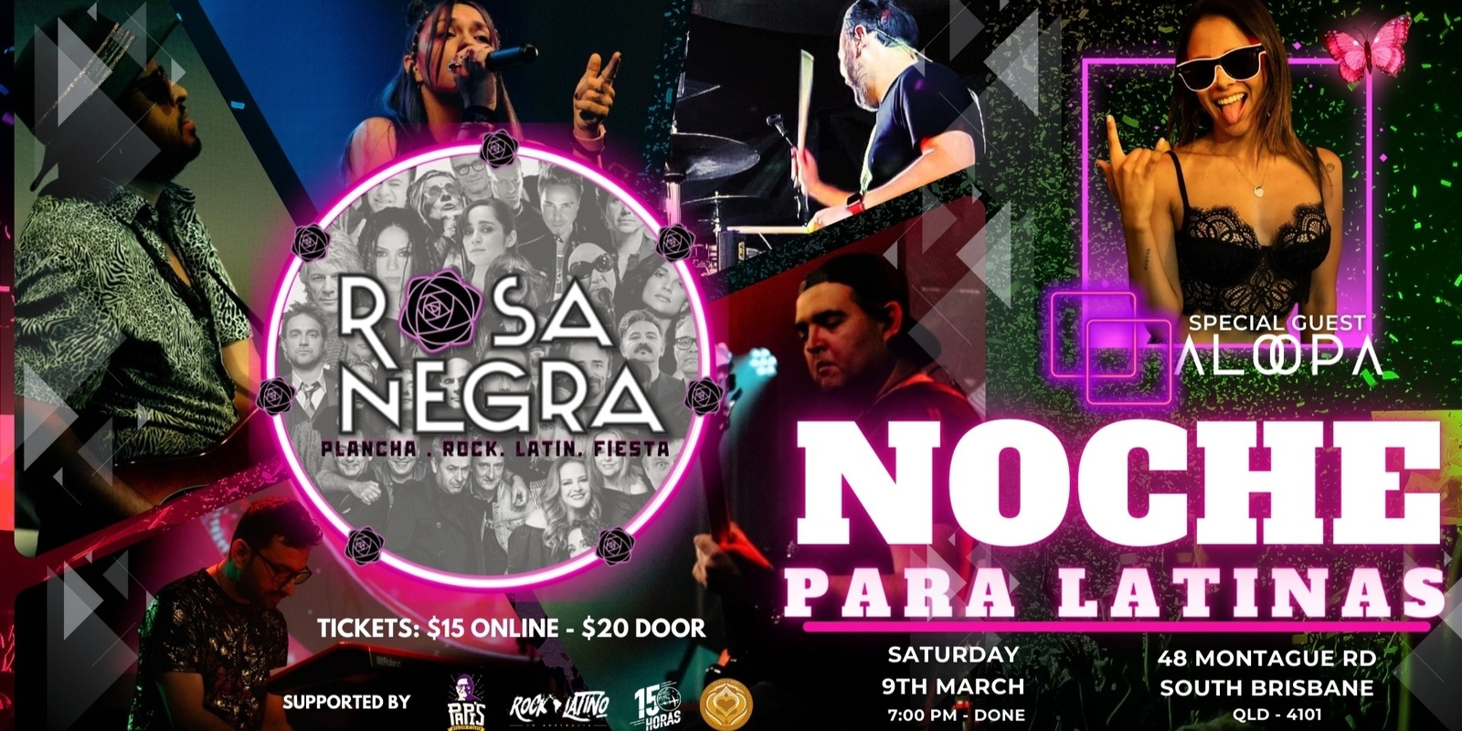 Banner image for Noche para latinas