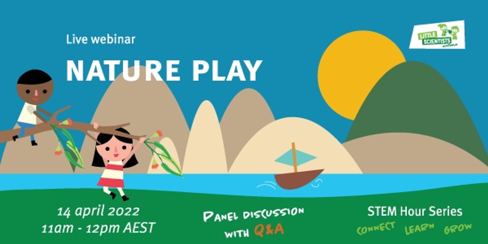 Banner image for STEM Hour: Connect, learn, grow - Nature play
