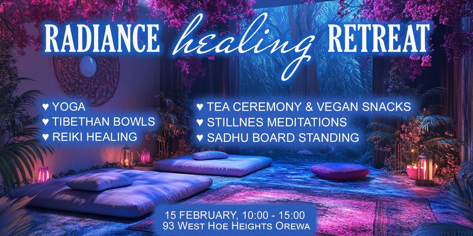 Banner image for Yoga and Meditation healing retreat