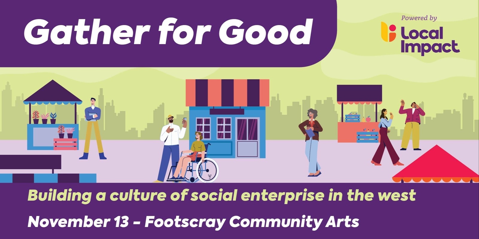 Banner image for Gather for Good - Social enterprise event for Melbourne's west