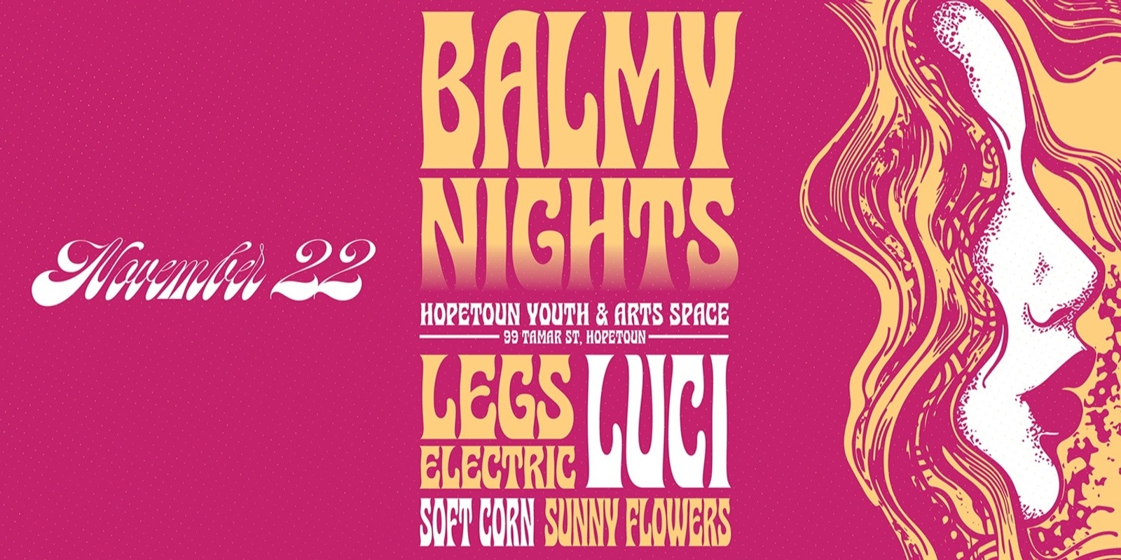 Banner image for Balmy Nights