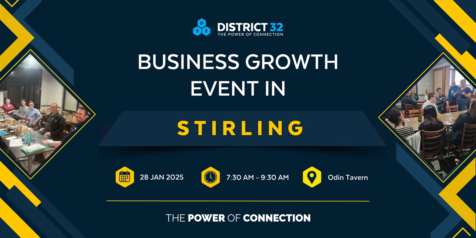 Banner image for District32– Business Networking Perth- Stirling (Balcatta)  - Tue 28 Jan