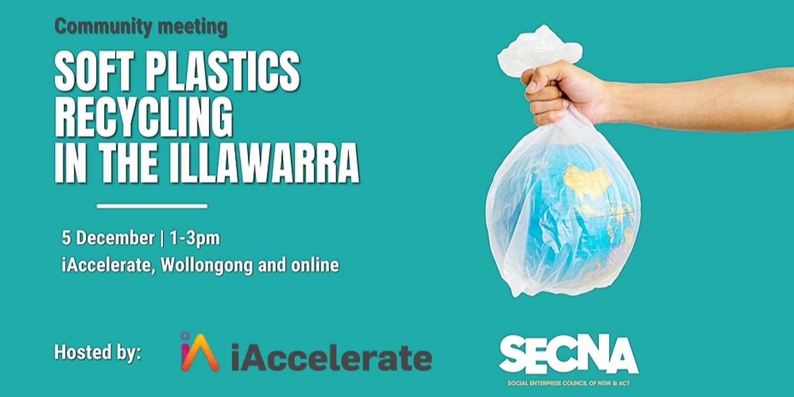 Banner image for Soft Plastics Recycling in the Illawarra - community meeting