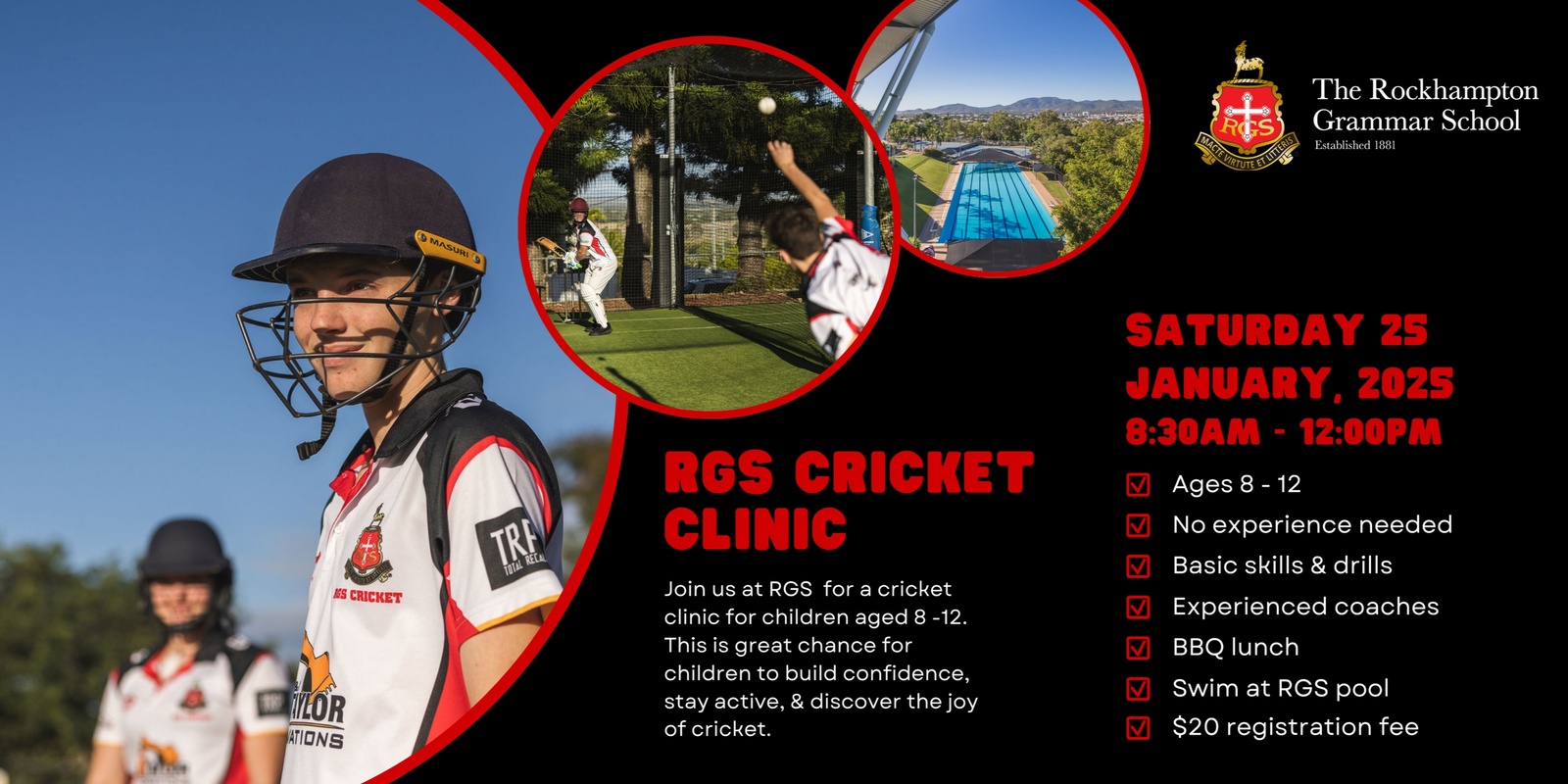 Banner image for RGS Cricket Clinic