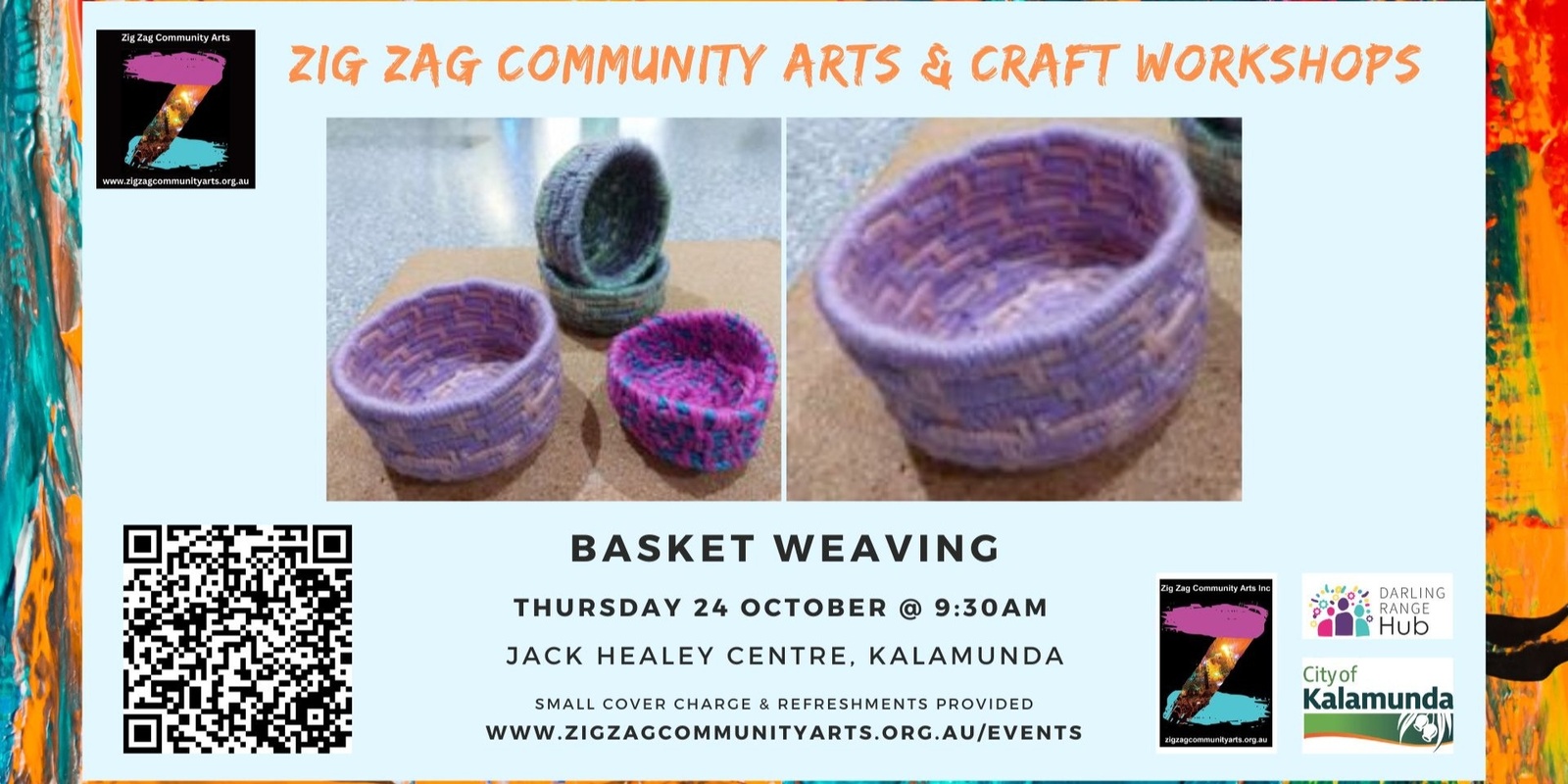 Banner image for  ZZCA Workshops - Basket Weaving