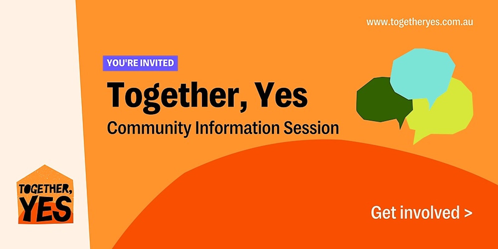 Banner image for BENDIGO | Together, Yes: Community Information Session