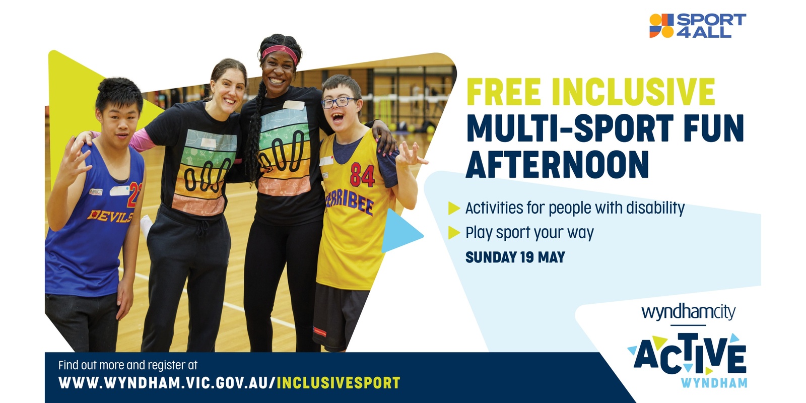 Banner image for Inclusive Multi Sport Fun Afternoon