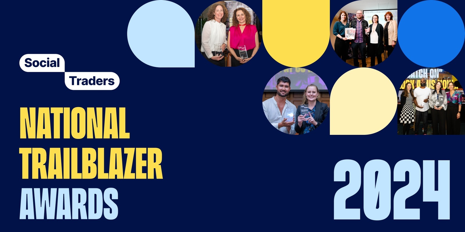 Banner image for Social Traders Trailblazer Awards 2024 | Thursday 5 September 2024